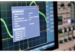 4. User calibration status is provided on a Keysight InfiniiVision 4000 X-Series oscilloscope. 4. User calibration status is provided on a Keysight InfiniiVision 4000 X-Series oscilloscope.