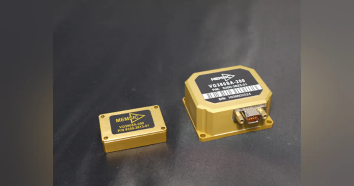 Mach Gyro Module MEMSIC announces VG380 vertical gyro modules | Electronic Design