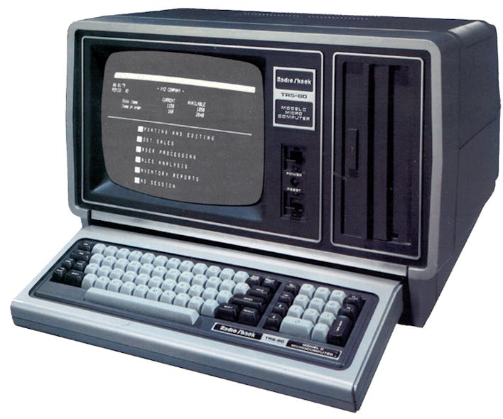 1. If you&apos;re interested in scoring some vintage electronics similar to this TRS-80, Radio Shack will be auctioning off items cleared out from its headquarters.