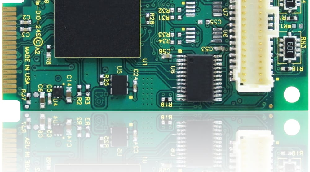 ACCES I/O Products debuts mini PCI Express digital I/O cards ...