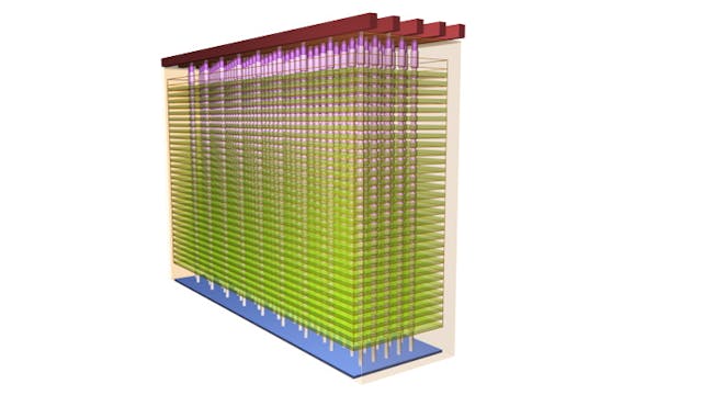 3. Improving on regular two-dimensional storage, 3D NAND&rsquo;s density increases capacity&mdash;and at a lower cost per gigabyte. Production of 3D NAND flash can take place in the same factory as planar NAND at a high level of precision.
