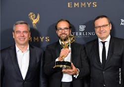 Fraunhofer Hhi Team With The Emmy Fraunhofer Hhi Team With The Emmy