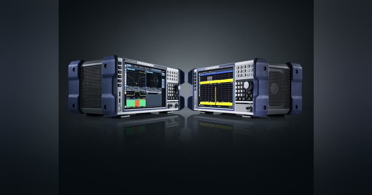 R&S debuts vector network analyzer and spectrum analyzer | Electronic ...
