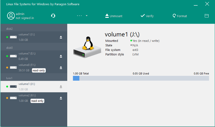 paragon extfs for windows free personal use paragon extfs for windows free personal use