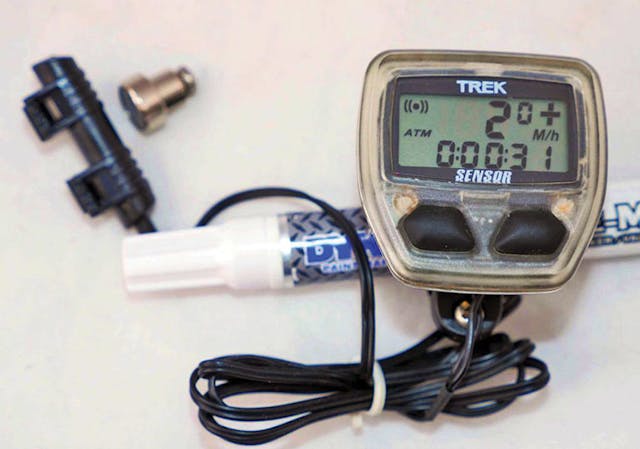 Trek bike top speedometer