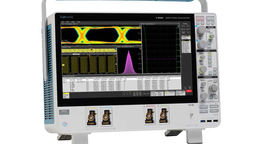 6 Series MSO offers performance to 8 GHz, low noise | Electronic Design