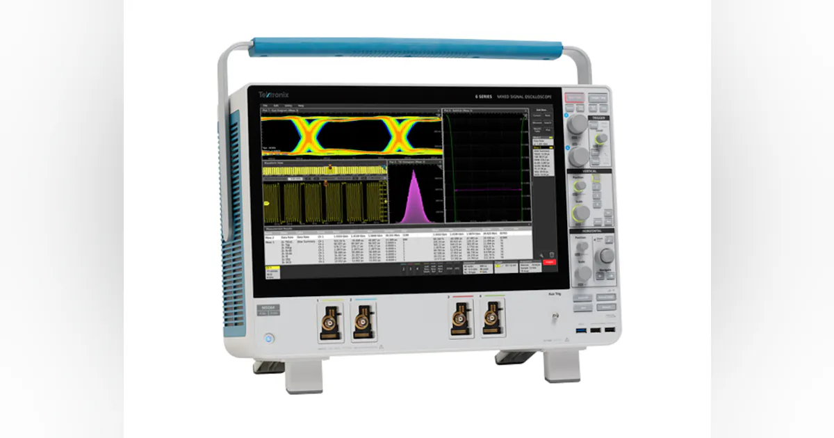 6 Series MSO offers performance to 8 GHz, low noise | Electronic Design