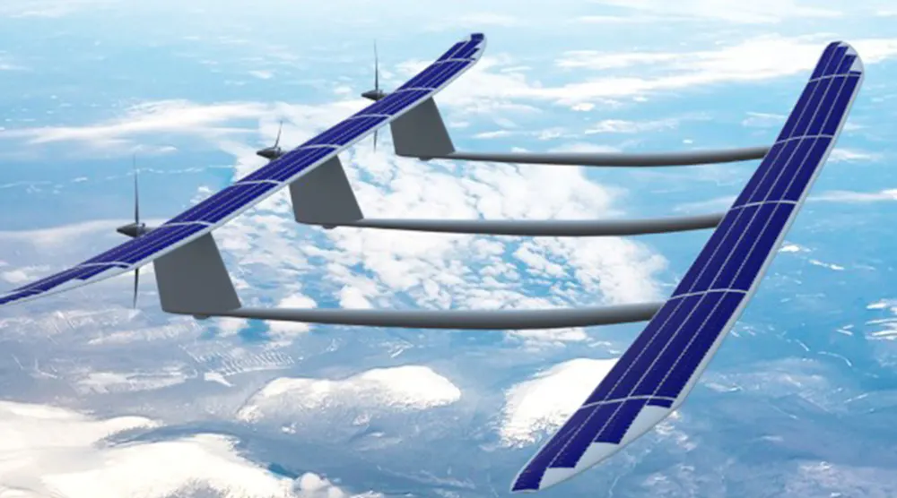 Prototype Solar-Powered, High-Altitude UAV Undergoing Flight Tests ...