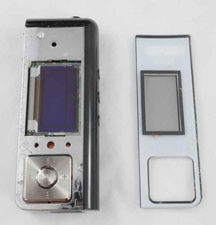 disassemble philips gogear mp3 player
