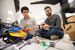 Engineering Drone Students Engineering Drone Students