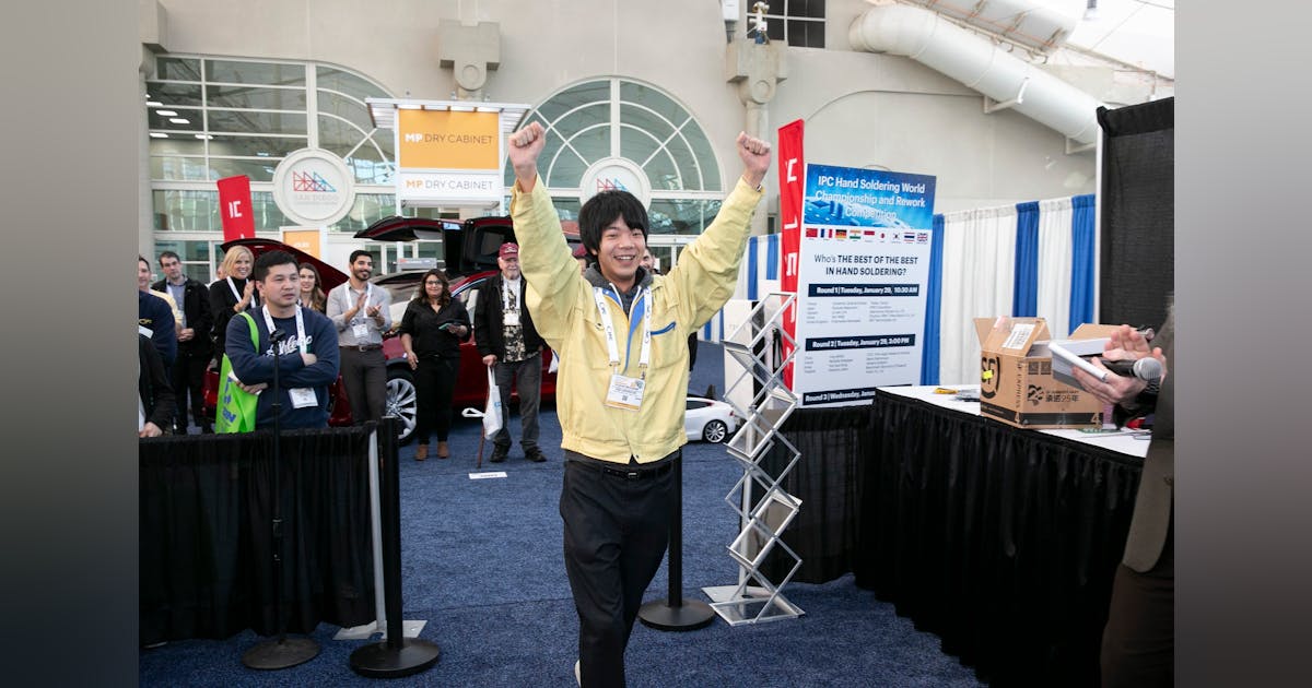 IPC crowns new hand soldering world champion | Electronic Design