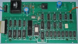 Technomatic Multiform Z80 2nd Processor Circuit Board (top) Technomatic Multiform Z80 2nd Processor Circuit Board (top)