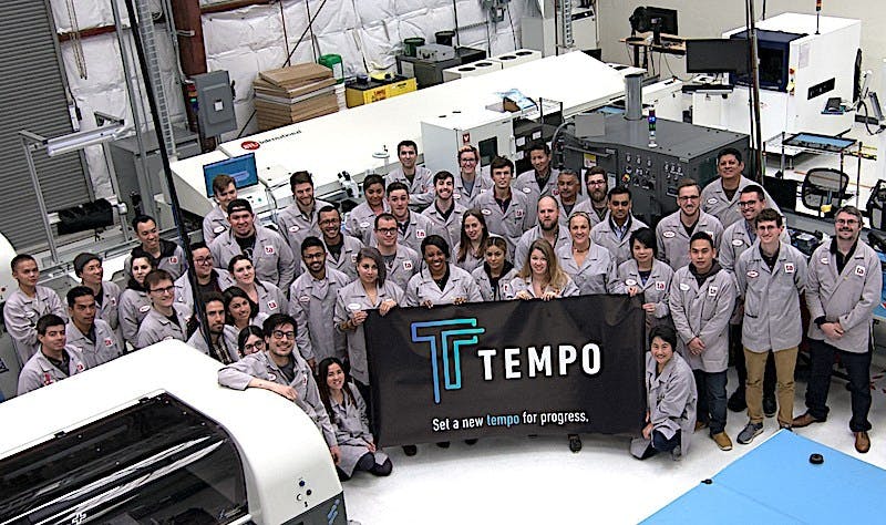Tempo Automation Team Photo April 2018