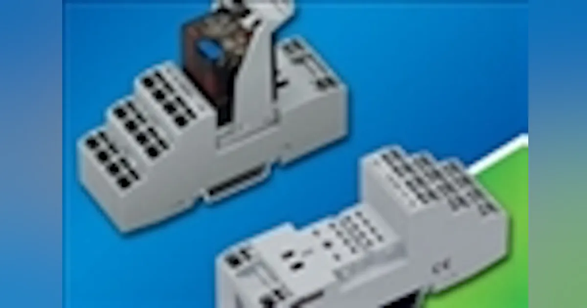 Din Type Module DIN Relay Modules Handle Robust Apps | Electronic Design