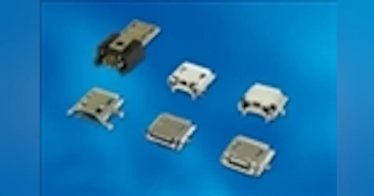 Micro Usb Component Micro USB Connector Interfaces Multimedia Devices | Electronic Design