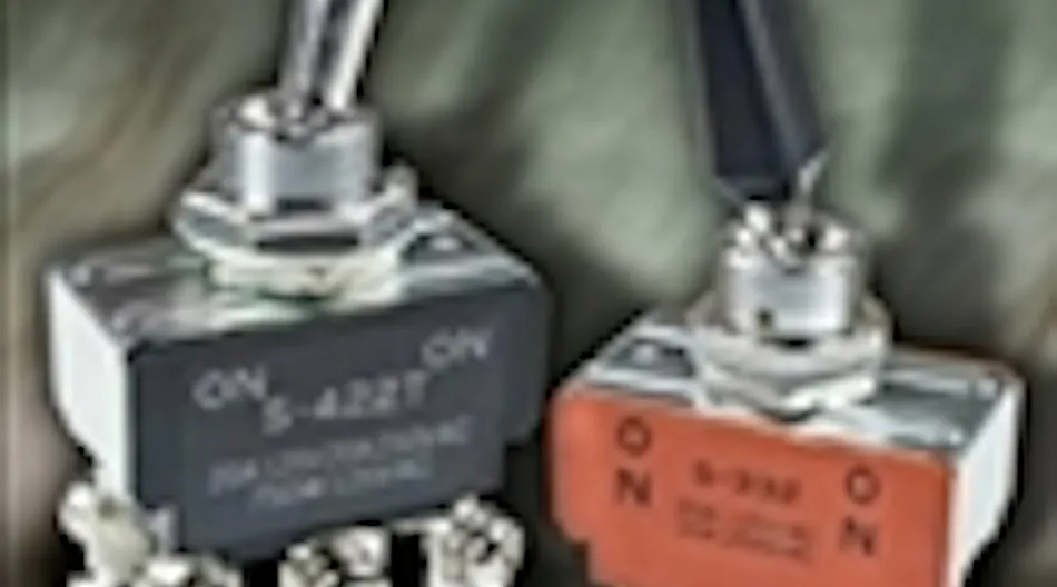 Panel-Mount Toggles Offer One Through Four Poles | Electronic Design
