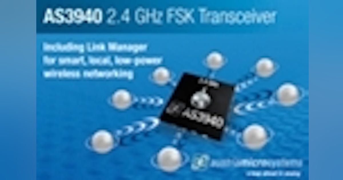 FSK Transceiver Integrates Star Network Manager | Electronic Design