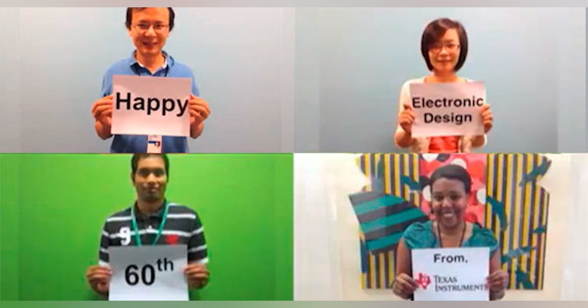 Texas Instruments Salutes Electronic Design’s 60th Anniversary ...