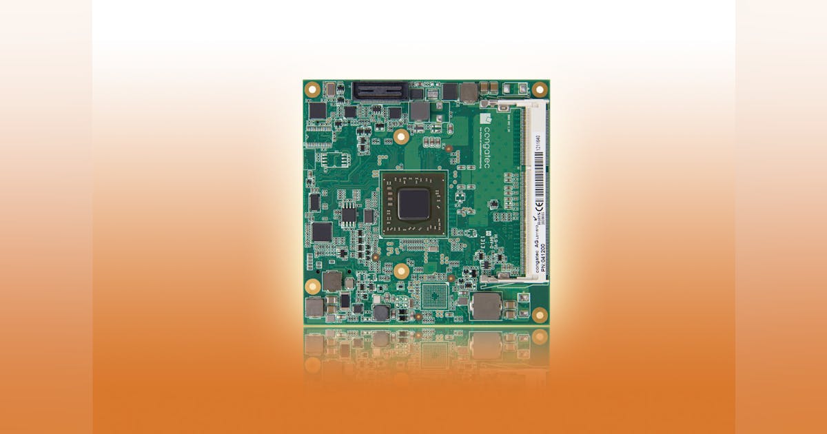 Compact Module Intensifies Graphics With x86 Quad-Core SoC | Electronic ...
