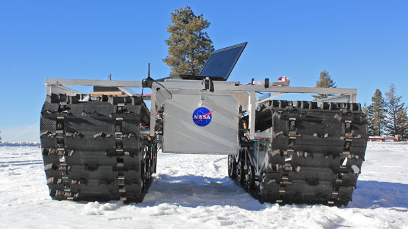 NASA tested a GROVER Goddard Remotely Operated Vehicle for Exploration and Rese