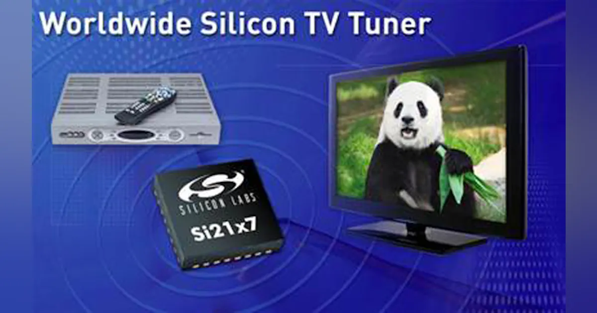 Highly Integrated Silicon TV Tuners Defuse The BOM | Electronic Design