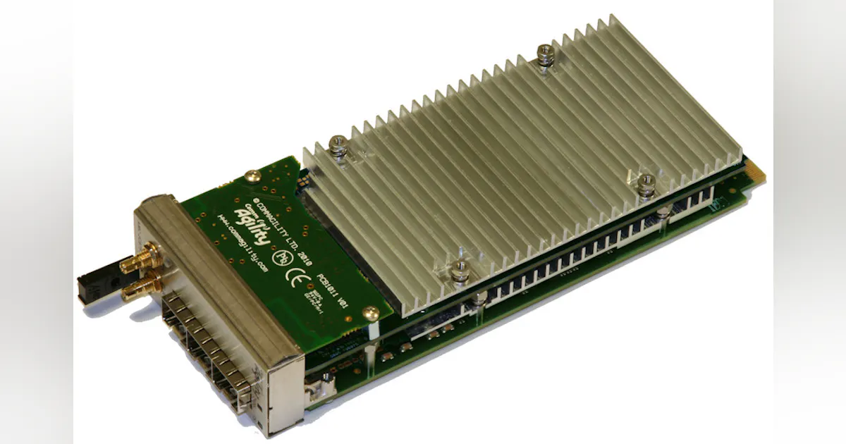 AMC Signal-Processing Module Adds Virtex-7 FPGA | Electronic Design