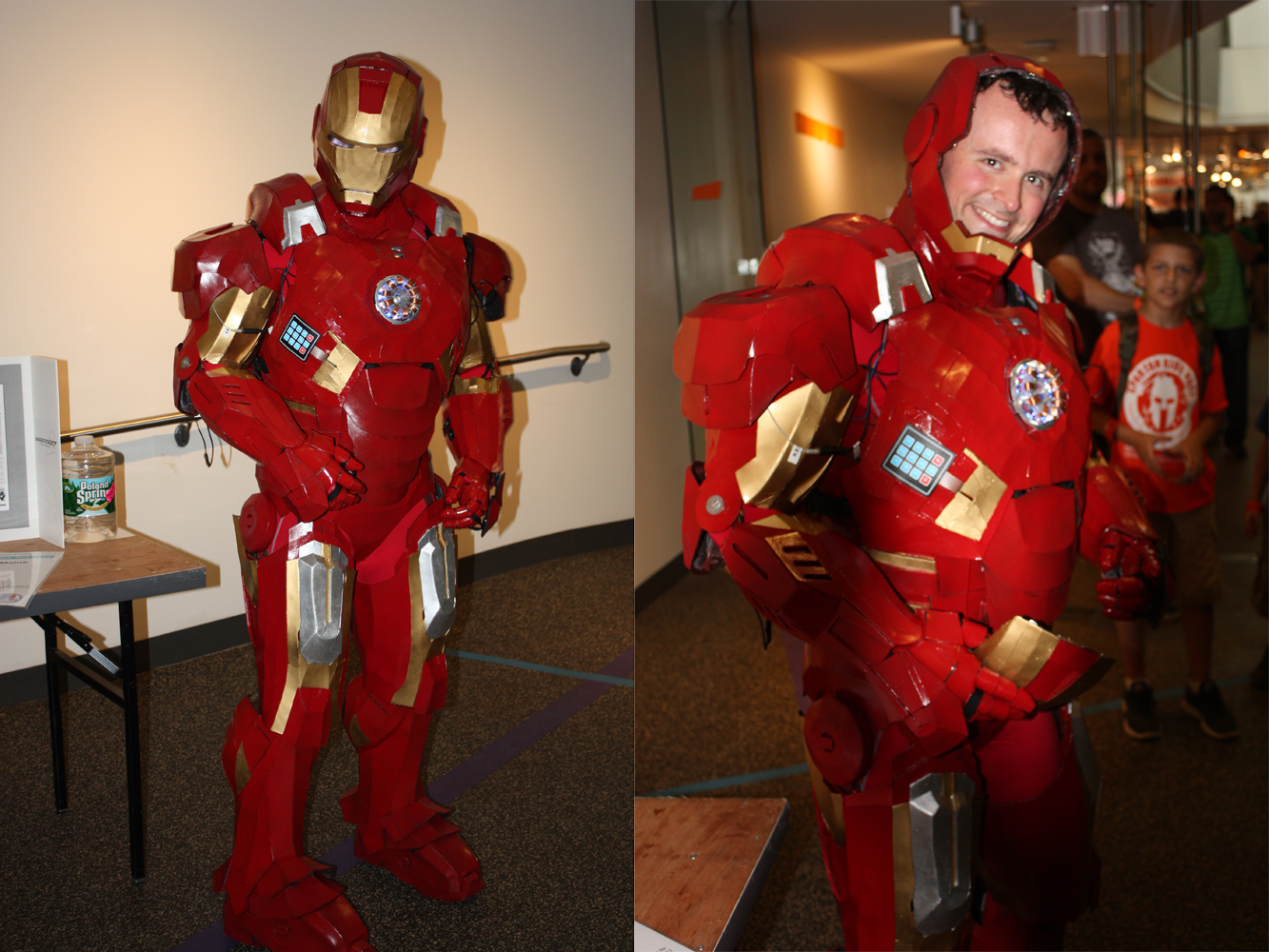 The Iron Man of Maine suited up at this year39s Maker Faire in New York