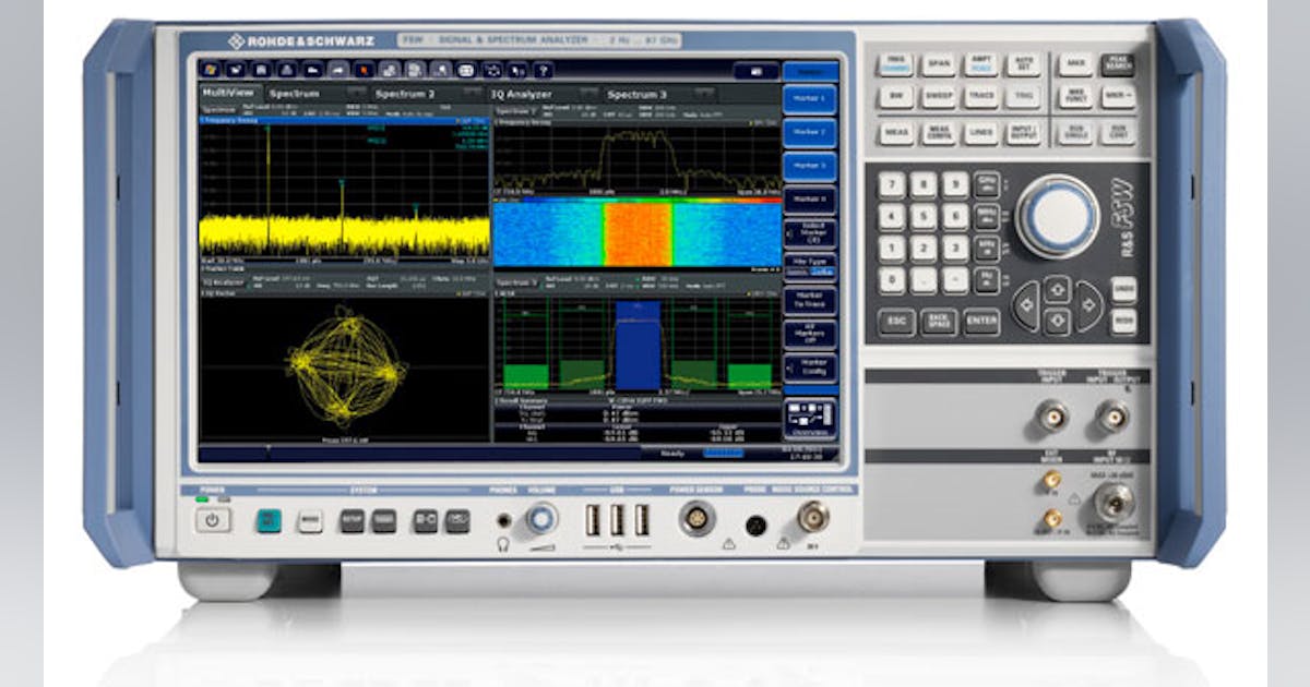 Extended-Range Spectrum Analyzer Sheds External Harmonic Mixers ...