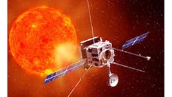 Artist39s concept of the Solar Orbiter spacecraft observing the sun Illustration NASA Artist39s concept of the Solar Orbiter spacecraft observing the sun Illustration NASA