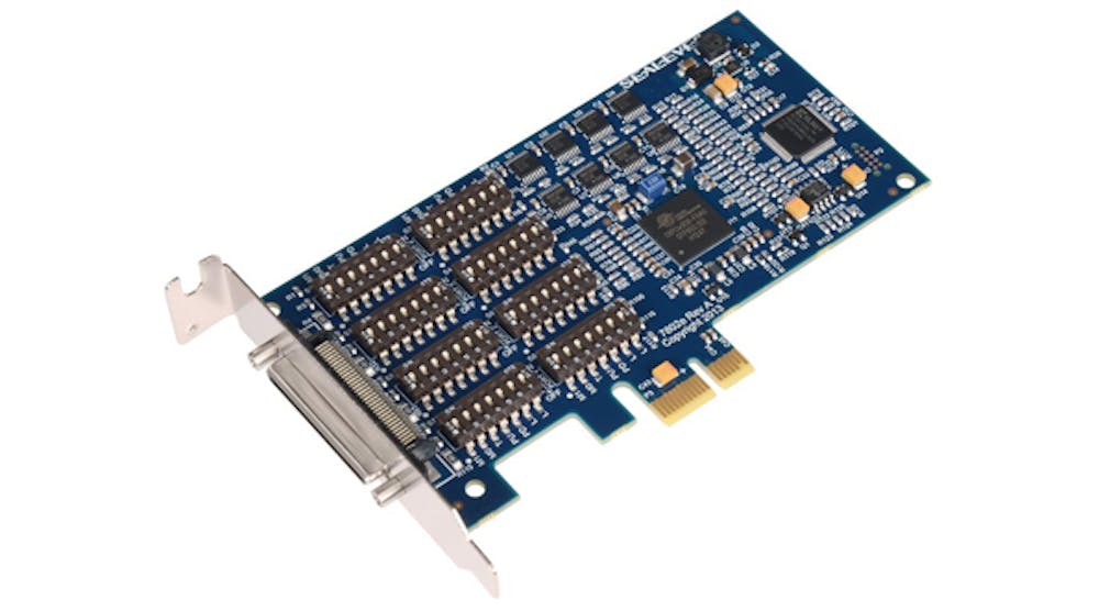PCIe Serial Interface’s Eight Ports Configurable For RS-422/RS-485 ...