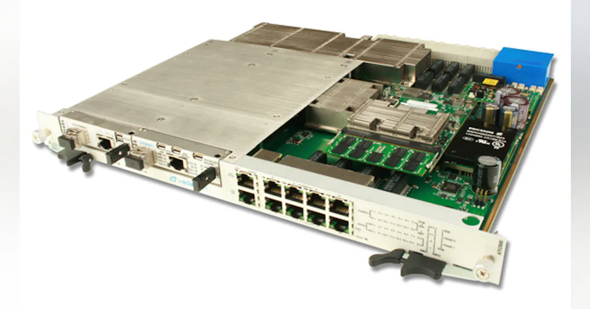40G/10G ATCA Switch Integrates Dual AMC Slots | Electronic Design