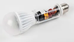 Galliumnitride GaN transistors enable the compact design of LED lamps that provide more light for less energy Galliumnitride GaN transistors enable the compact design of LED lamps that provide more light for less energy