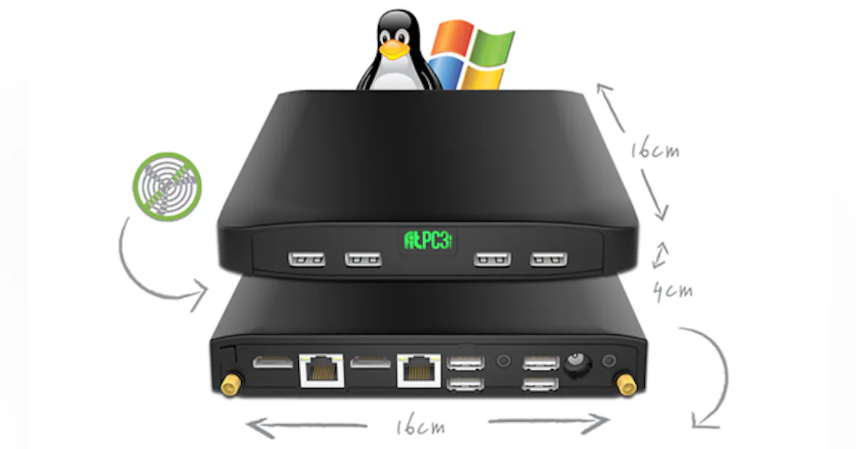 Plg Computer Mini Fanless PC Enriches Graphics For Signage, Surveillance, Telecom ...