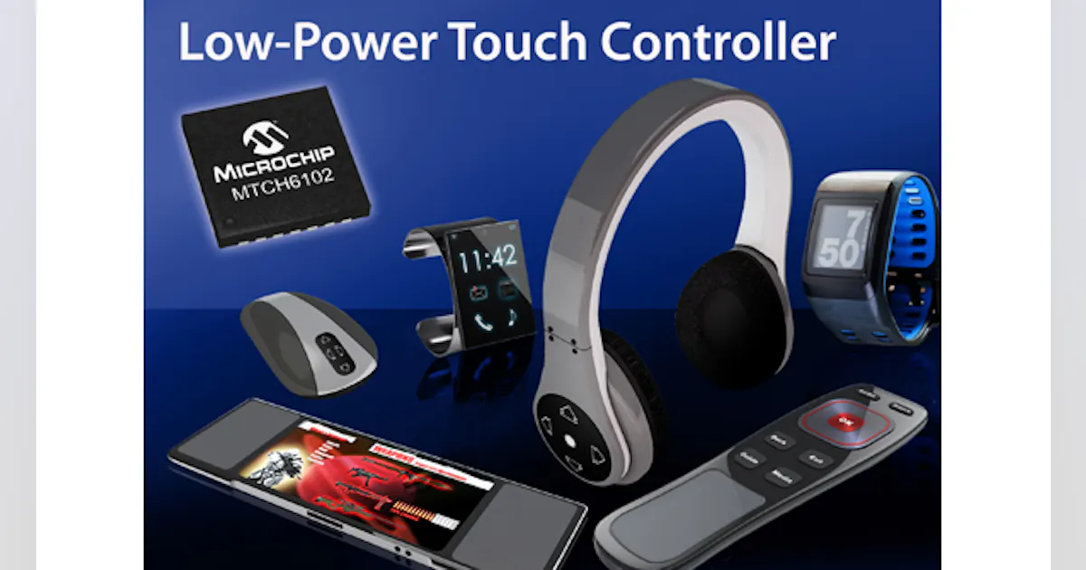Projected-Capacitive Touch Controllers Reduce Power In Human-Interface ...