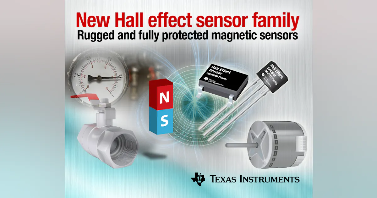 Hall Effect Magnetic Sensors Utilized In New Reference Designs ...