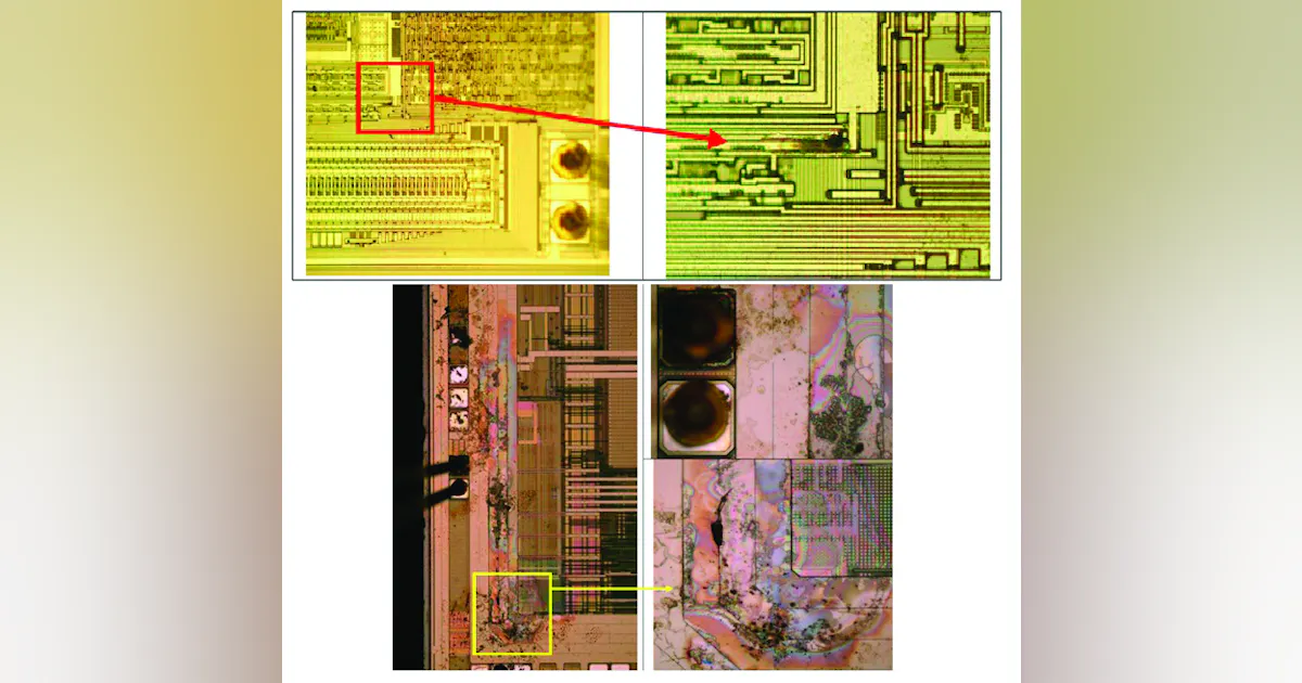 Identifying EOS And ESD Failures In Semiconductor Devices | Electronic ...