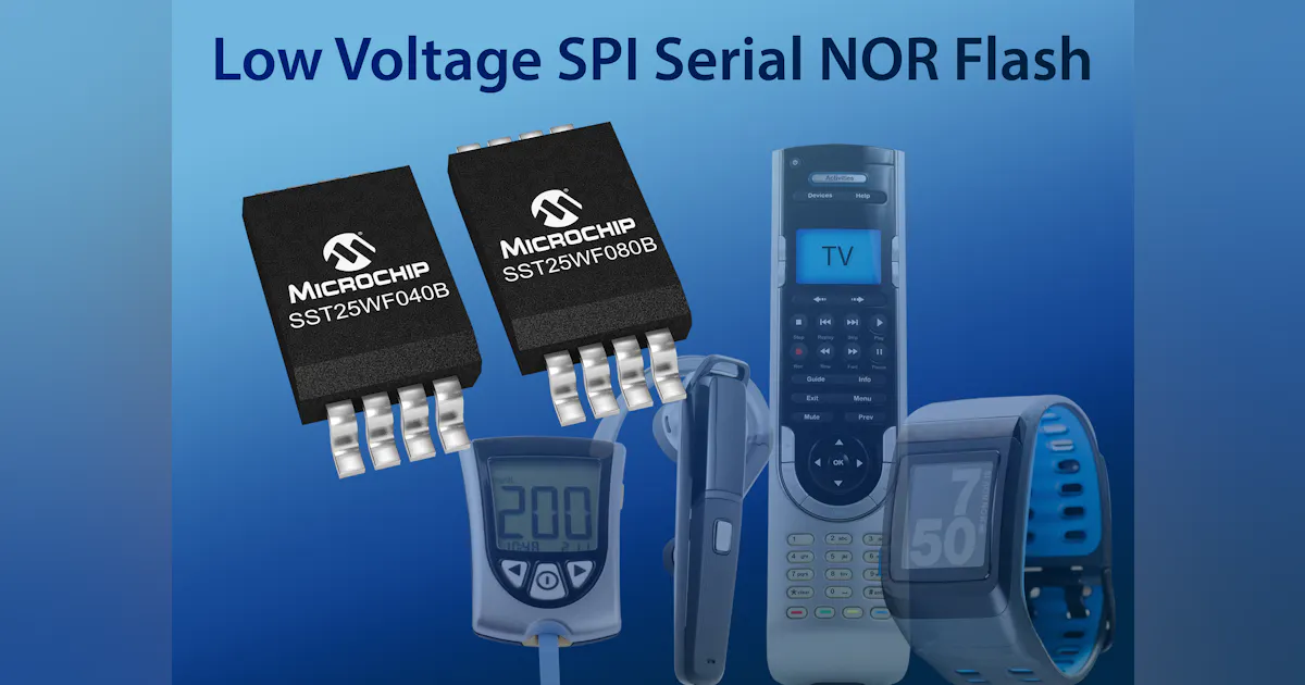 Spi Flash Memory SPI Serial Flash Memory Devices Operate From 1.65 to 1.95 V ...