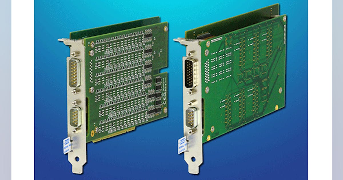 RTD Simulator Cards Added To Pickering Programmable Resistor Line ...
