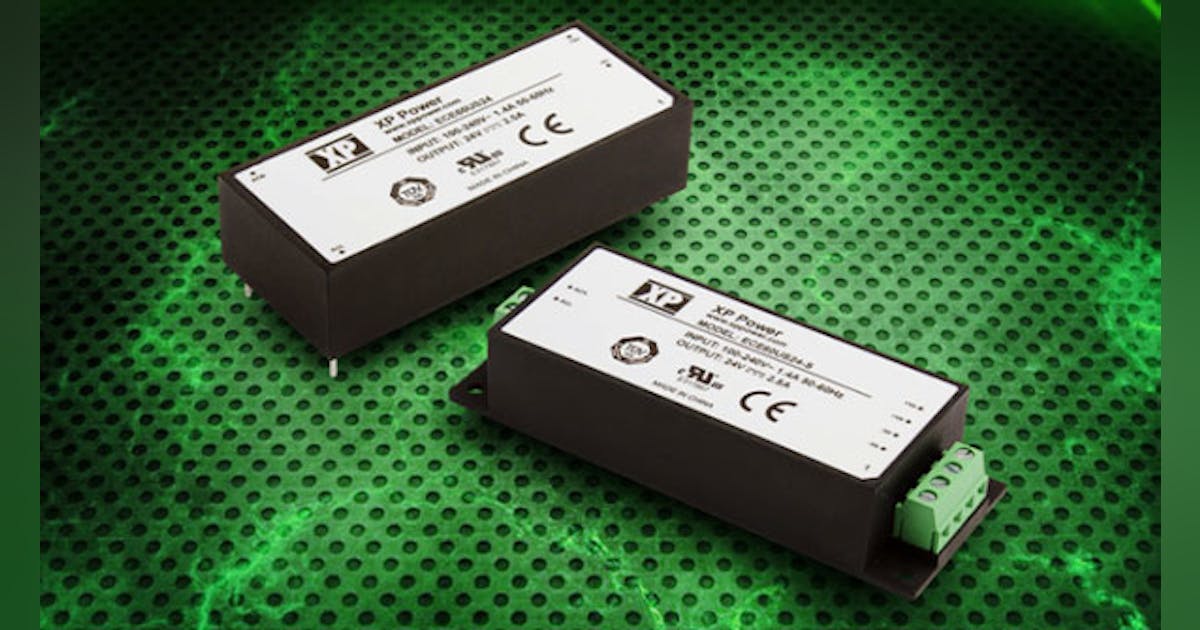 Encapsulated 60-W AC-DC Supply Ups Power Density | Electronic Design