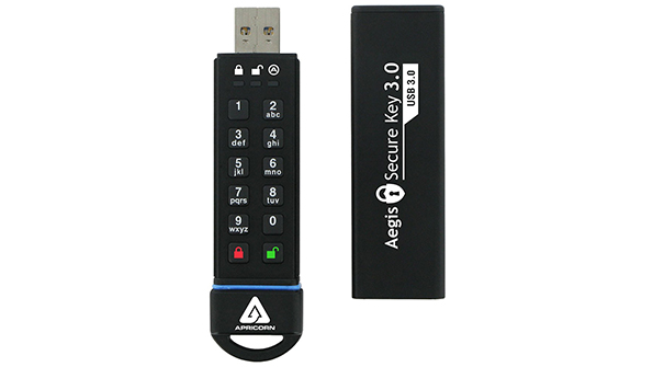 Apricornrsquos Aegis Secure Key 30 has an onboard battery so it can be unlocked before it is plugged into a USB socket