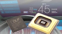 1. Texas Instruments&rsquo; DLP3000-Q1 DLP unit and chipset are automotive-qualified, allowing designers to create heads-up displays (HUDs) that have larger and clearer images.
