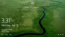 1 The new look of Windows 10rsquos login includes support for new biometric technologies like iris scanning 1 The new look of Windows 10rsquos login includes support for new biometric technologies like iris scanning