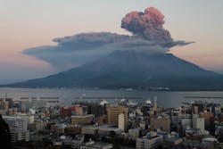 The Sakurajima volcano one of the most active in the world has has been erupting almost continuously for more than 50 years Located in southern Japan it sits only miles from the city of Kagoshima home to an estimated 600000 people Image courtesy of Kimon Berlin via Flickr The Sakurajima volcano one of the most active in the world has has been erupting almost continuously for more than 50 years Located in southern Japan it sits only miles from the city of Kagoshima home to an estimated 600000 people Image courtesy of Kimon Berlin via Flickr