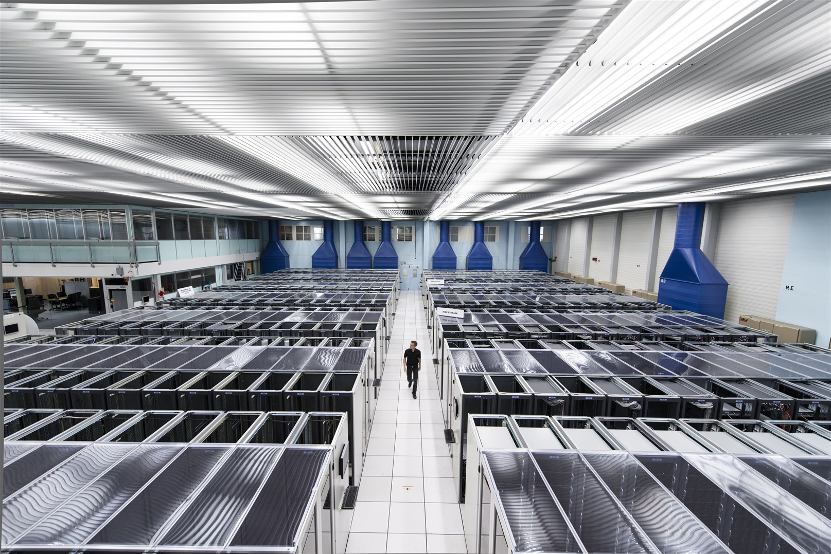 CERN39s main data center is located in Meyrin Switzerland It provides about 45 petabytes of data storage on disk and houses the majority of the data center39s 100000 processing cores Image courtesy of CERN