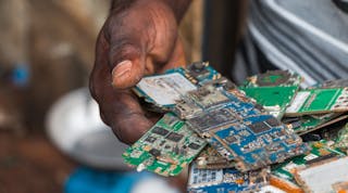 Over the last decade, with the world gripped by a fever for new technology, the electronics industry has been asked to reflect upon the environmental impact of its products, which sometimes contain hazardous materials and consume lots of energy. (Image courtesy of Fairphone, Flickr).