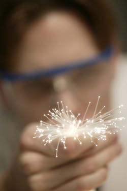 A research team from the University of ElectroCommunications has invented a new fiber optic system that transmits both data and power over the same cable Image courtesy of Thinkstock A research team from the University of ElectroCommunications has invented a new fiber optic system that transmits both data and power over the same cable Image courtesy of Thinkstock