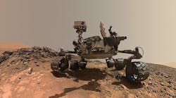 NASA&apos;s Curiosity Rover, which has explored the Martian surface for almost 1136 days, is equipped with two space-qualified lithium-ion batteries. (Image courtesy of NASA).