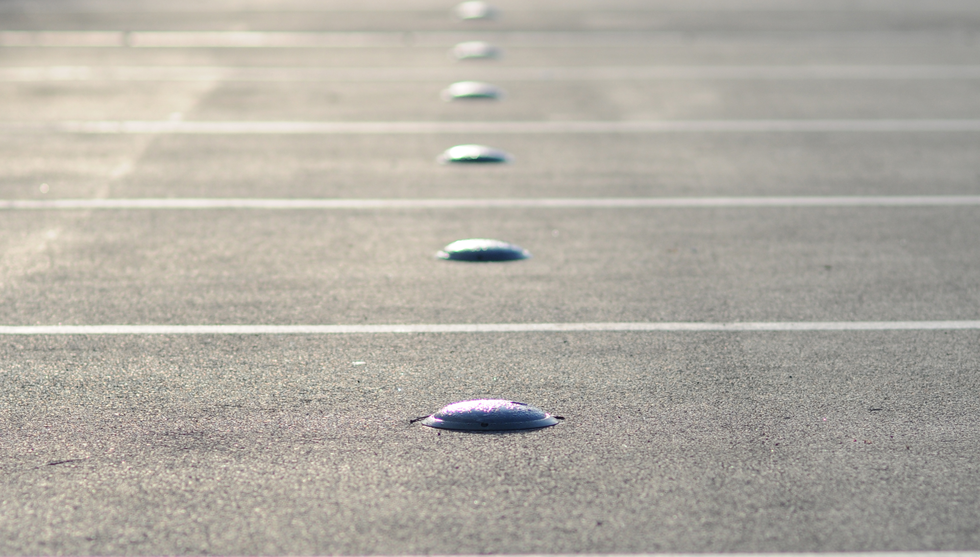 Sensors that wirelessly monitor how many cars are using a parking garage Image courtesy of Steven LilleyFlickr