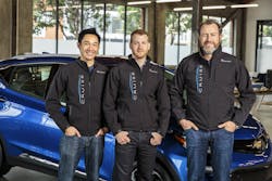 From right to left GM President Dan Ammann stands with Cruise Automation founder Kyle Vogt and chief operations officer Daniel Kan GM agreed to buy Cruise as part of its efforts to develop selfdriving cars Image courtesy of GM From right to left GM President Dan Ammann stands with Cruise Automation founder Kyle Vogt and chief operations officer Daniel Kan GM agreed to buy Cruise as part of its efforts to develop selfdriving cars Image courtesy of GM