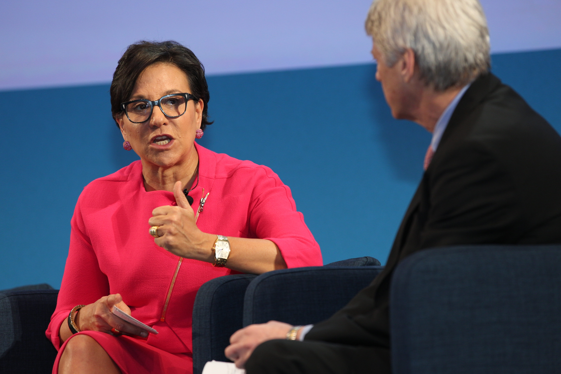 Penny Pritzker the US secretary of commerce in 2016 Earlier this week she criticized China for pouring vast sums into the semiconductor market and artificially reducing prices Image courtesy of World Travel and Tourism Council Creative Commons